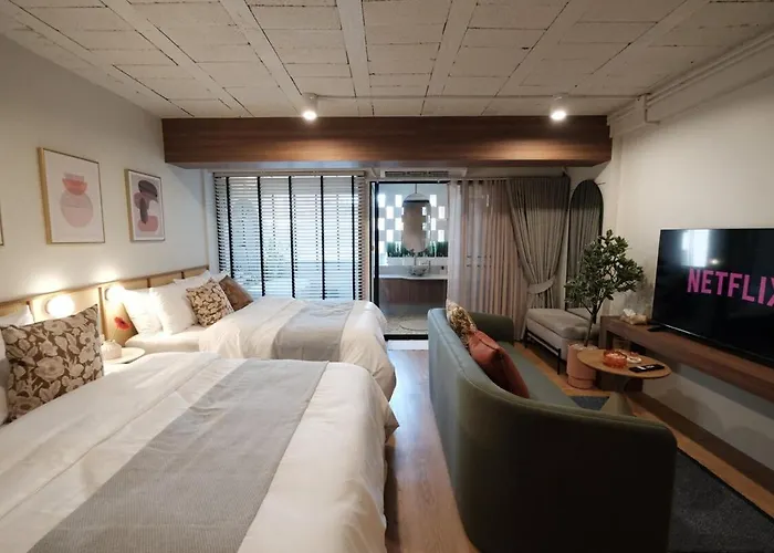 The Shantipan Mandala - Cozy Retreat 400m From Bts Station Апартаменты *